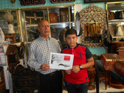 ¡Kacem y su hijo pequeño!